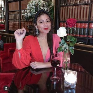 ASOS Two Toned Plunge top